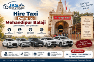 Delhi to Mehandipur Balaji Taxi Service