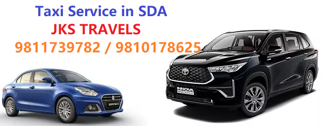 Taxi Service in SDA, Delhi
