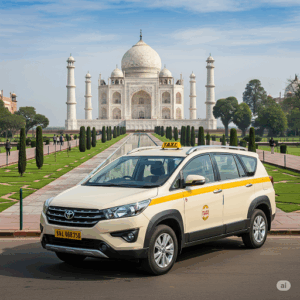 Innova Hycross for Agra Taj Mahal