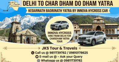 Delhi to Do Dham Char Dham Yatra by Innova Hycross 1