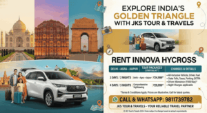 innova hycross golden triangle tour