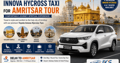 Rent Innova Hycross Taxi for Amritsar