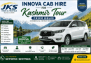 Innova Cab Hire for Kashmir Tour from Delhi
